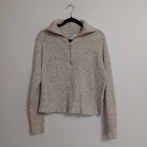 William Rast Half Zip Sweater